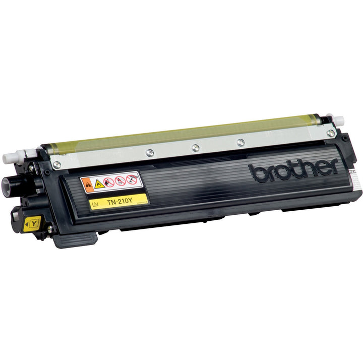 Image of Brother TN-210Y TN210 BK/C/M/Y Toner Cartridge, 1400 Pages, 1 Each