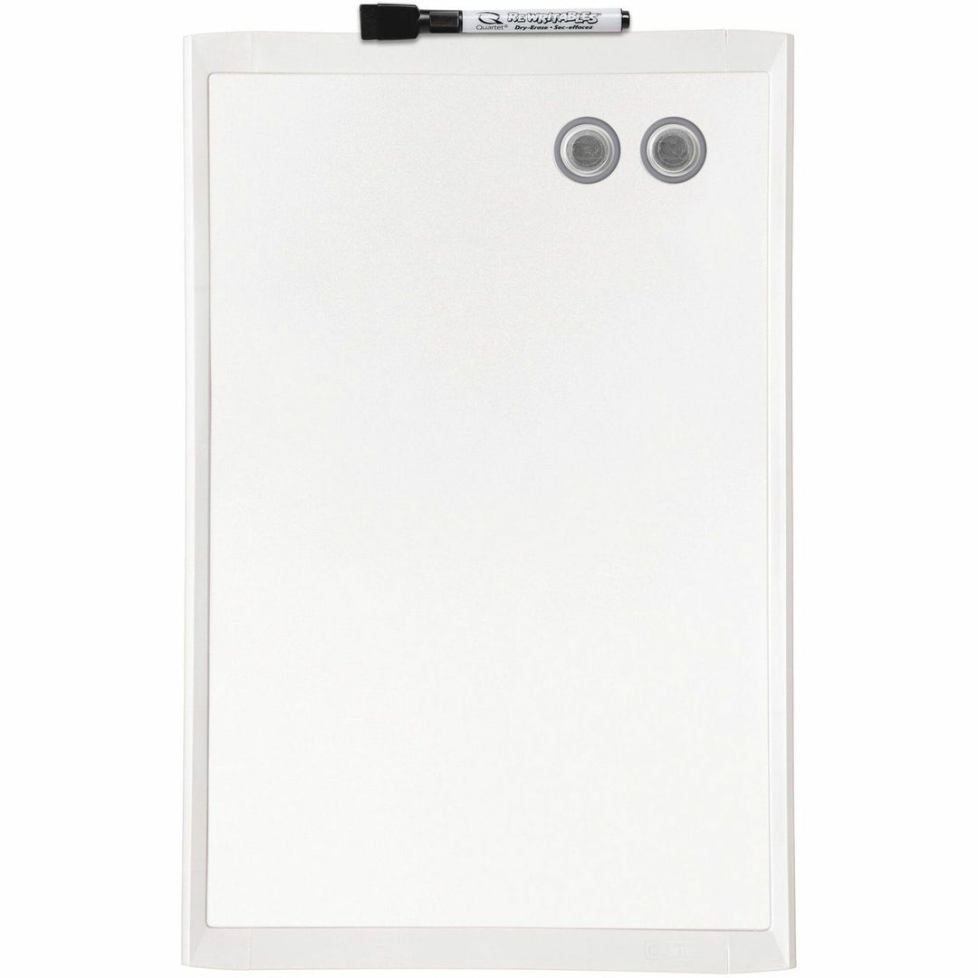 Image of Quartet® Whiteboard, Magnetic, 11"x17", Assorted Frame Color