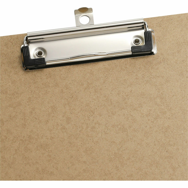 Image of Officemate Low-profile Clipboard, 1" Paper Capacity, 9"x12-1/2", Brown