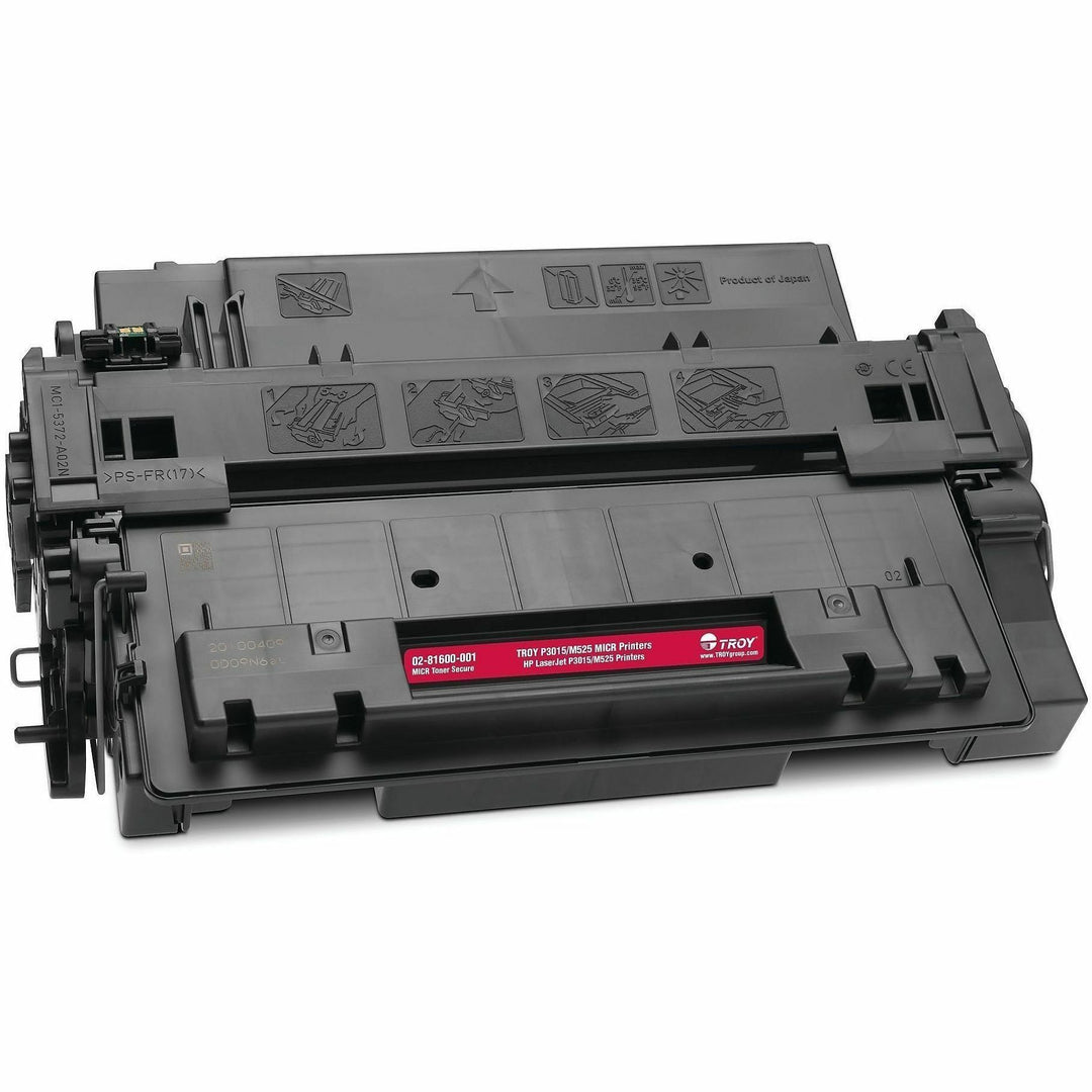 Image of TROY® 0281600001 55a Micr Toner Secure, Alternative For Hp Ce255a, Black