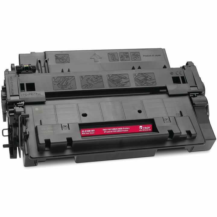 Image of TROY® 0281600001 55a Micr Toner Secure, Alternative For Hp Ce255a, Black