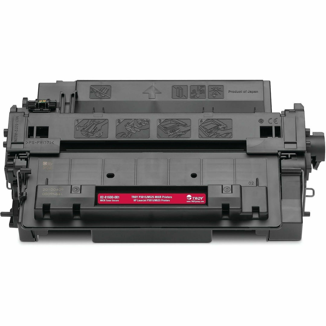 Image of TROY® 0281600001 55a Micr Toner Secure, Alternative For Hp Ce255a, Black