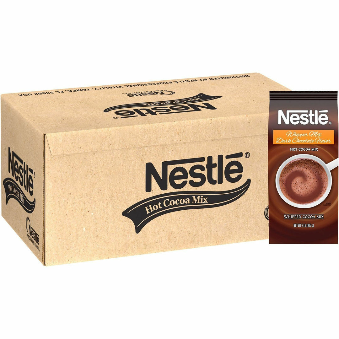 Image of Nestle® Hot Cocoa Mix,Dark Choco,Whipper,2 lb,12/CT,BN