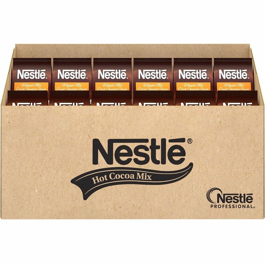 Image of Nestle® Hot Cocoa Mix,Dark Choco,Whipper,2 lb,12/CT,BN