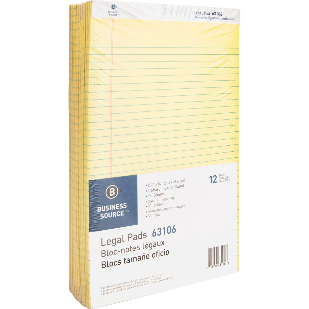 Image of Business Source 63106 Legal Pads