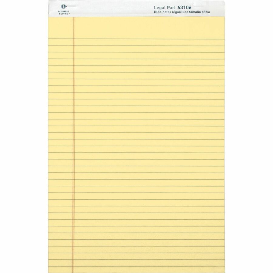 Image of Business Source 63106 Legal Pads
