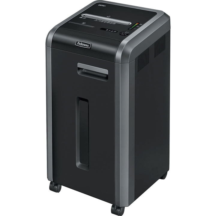 Image of Fellowes® Powershred 225ci 100% Jam Proof Cross-Cut Shredder, 22 Manual Sheet Capacity