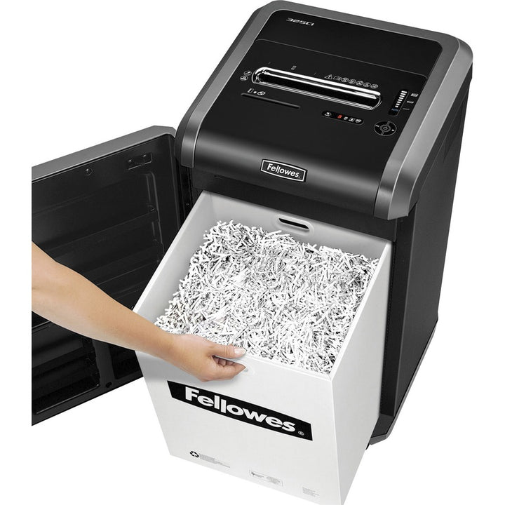 Image of Fellowes® Powershred 325ci 100% Jam Proof Cross-Cut Shredder, 22 Manual Sheet Capacity