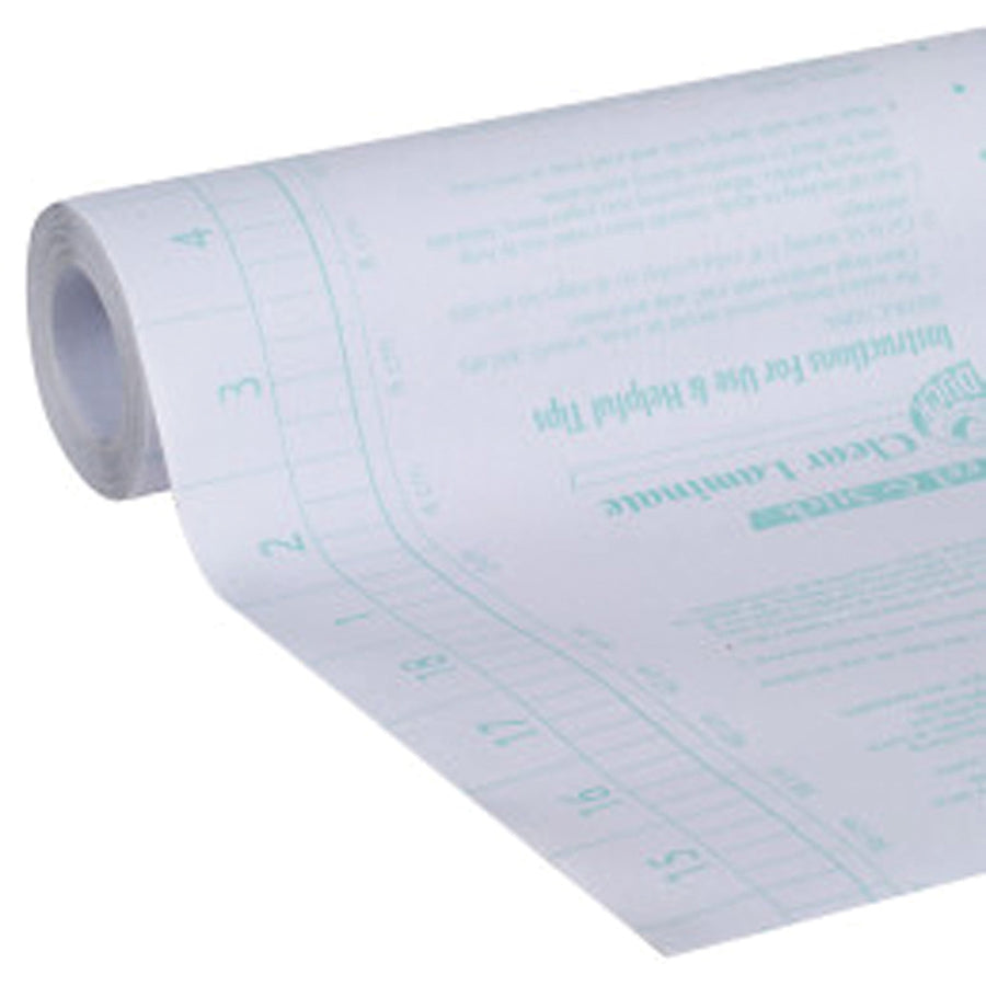Image of Duck Brand 1115016 Brand Peel & Stick Laminate Roll, Laminating Pouch/Sheet Size: 18" W x 24 ft Length, Acid-free, Clear, 1 Roll