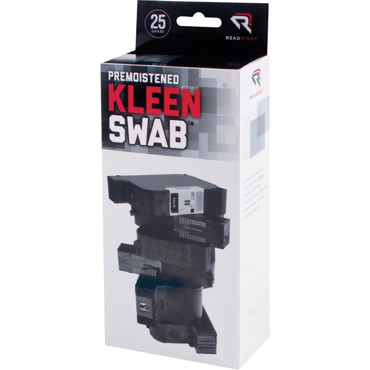 Image of Read Right® Kleenswabs Printer Cleaner Swabs, 25/box