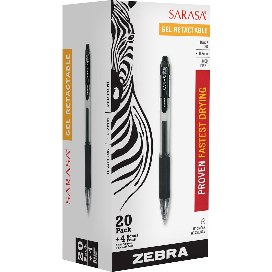 Image of Zebra 14680 Sarasa Dry X20 Retractable Gel Pen