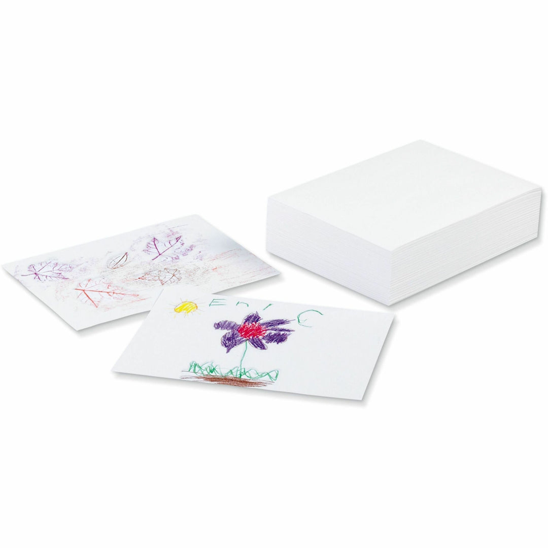 Image of Pacon® Drawing Paper, Recycled, 60lb, 9"x12", 500/RM, White
