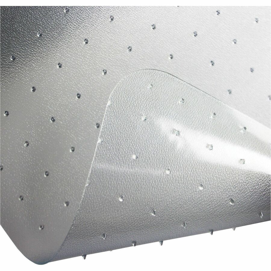Image of Floortex® Chairmat, High Pile, Poly, Rectangular, 48"x53", Clear