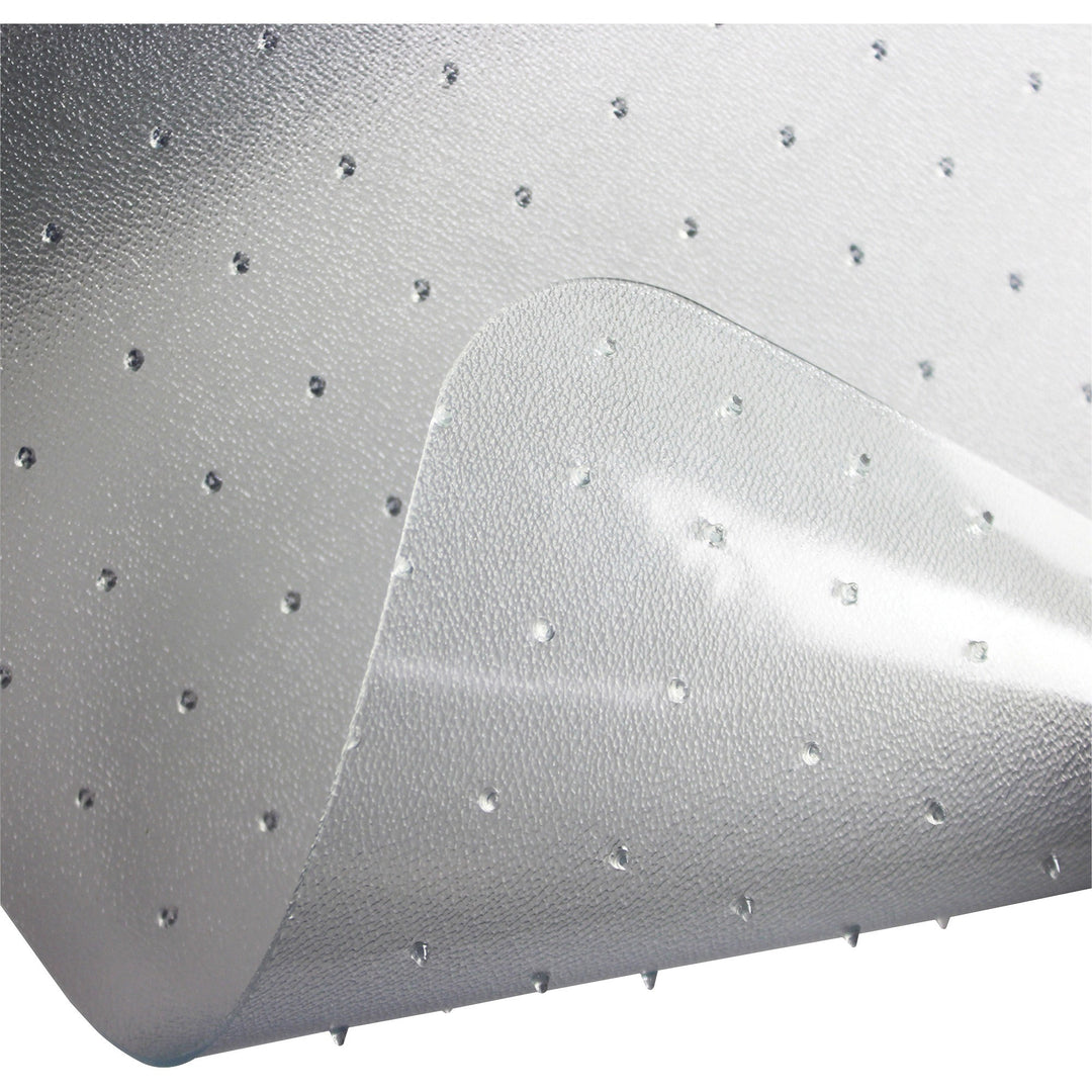 Image of Floortex® Chairmat, High Pile, Poly, Rectangular, 48"x53", Clear