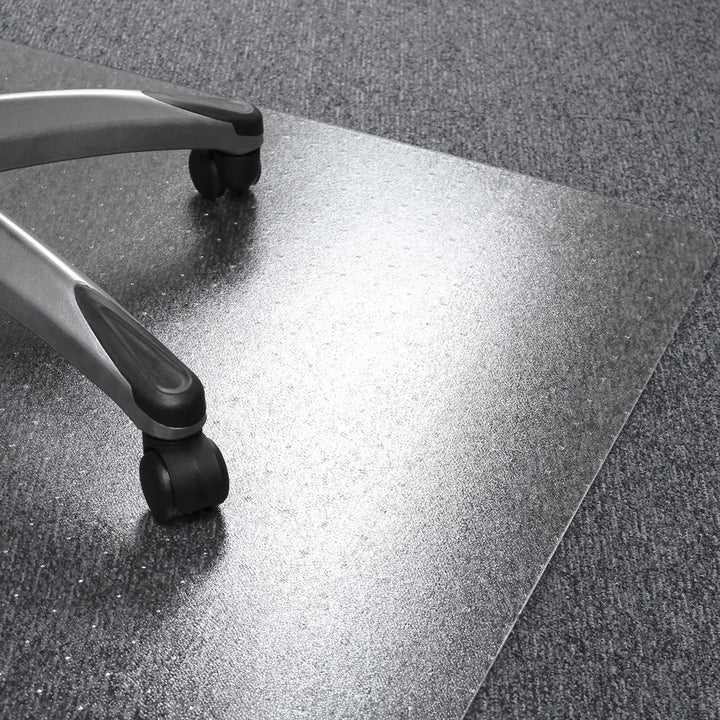 Image of Floortex® Chairmat, High Pile, Poly, Rectangular, 48"x53", Clear