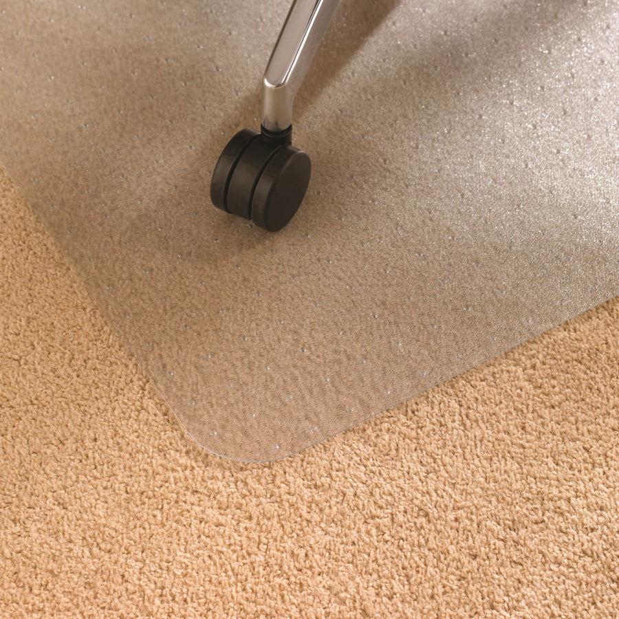 Image of Floortex® Chairmat, High Pile, Poly, Rectangular, 48"x60", Clear