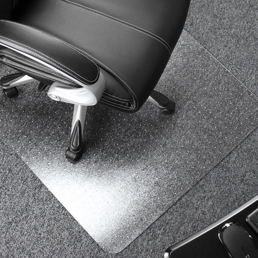Image of Floortex® Chairmat, High Pile, Poly, Rectangular, 48"x60", Clear