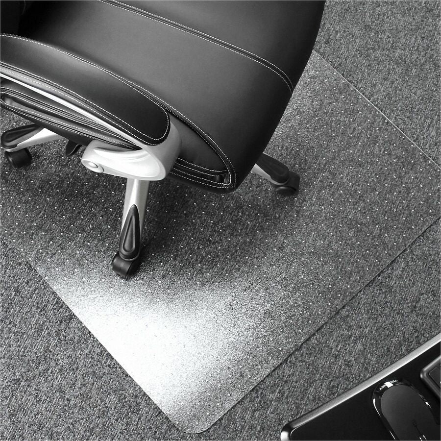 Image of Floortex® Chairmat, High Pile, Poly, Rectangular, 47"x35", Clear