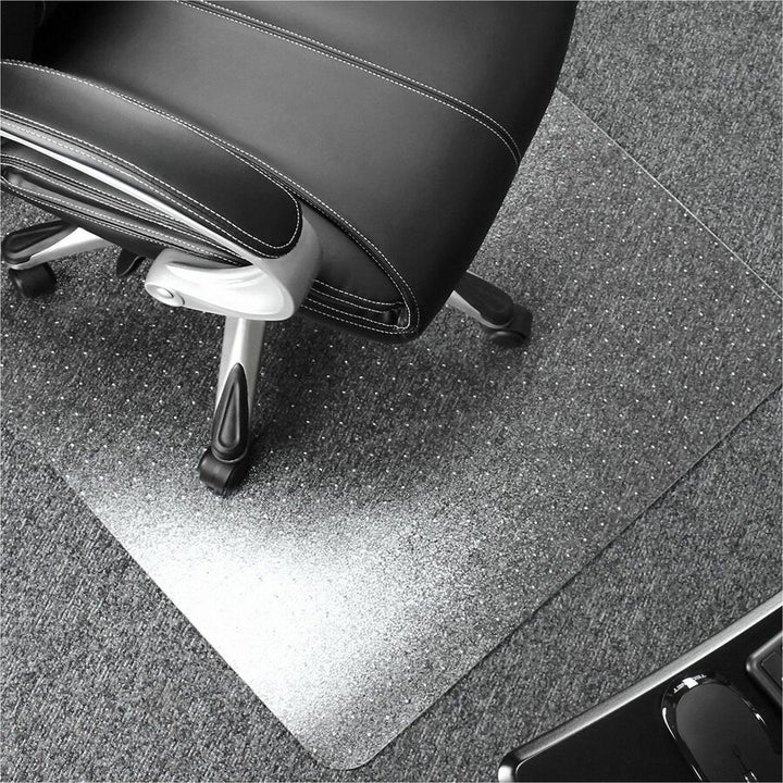Image of Floortex® Chairmat, High Pile, Poly, Rectangular, 47"x35", Clear