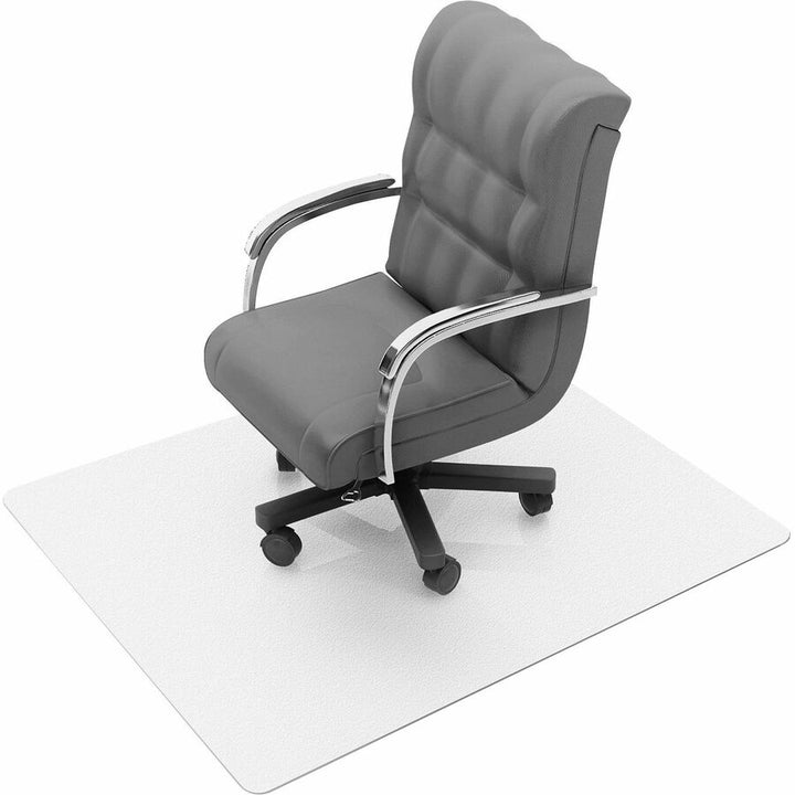 Image of Floortex® Chairmat, High Pile, Poly, Rectangular, 47"x35", Clear