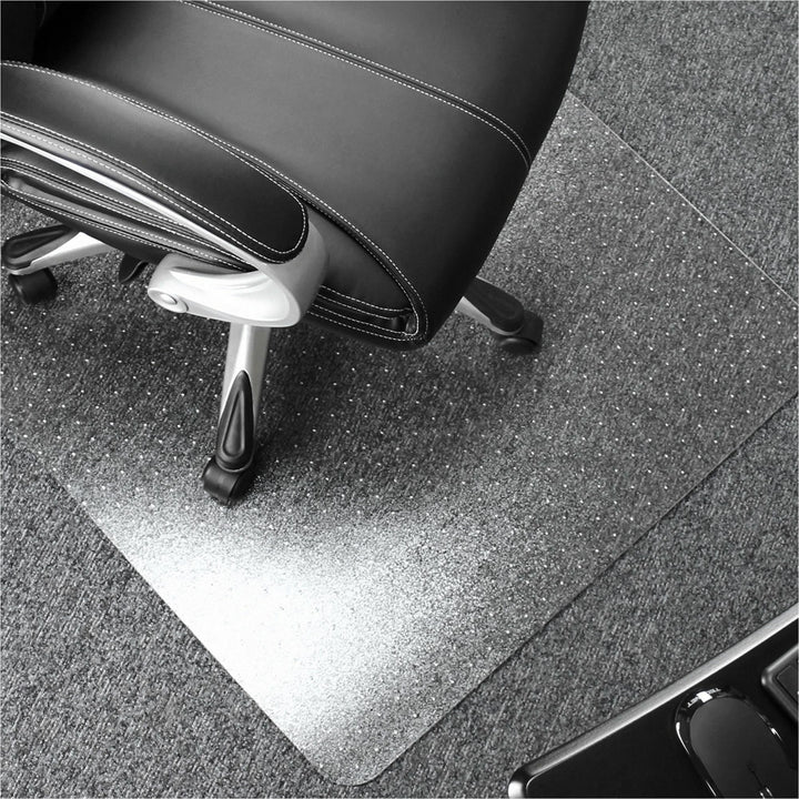 Image of Floortex® Chairmat, High Pile, Poly, Rectangular, 47"x35", Clear
