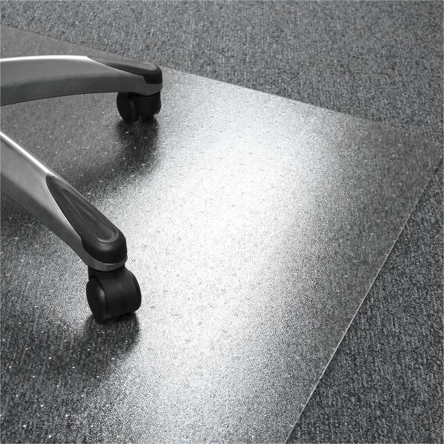 Image of Floortex® Chairmat, High Pile, Poly, Rectangular, 47"x35", Clear