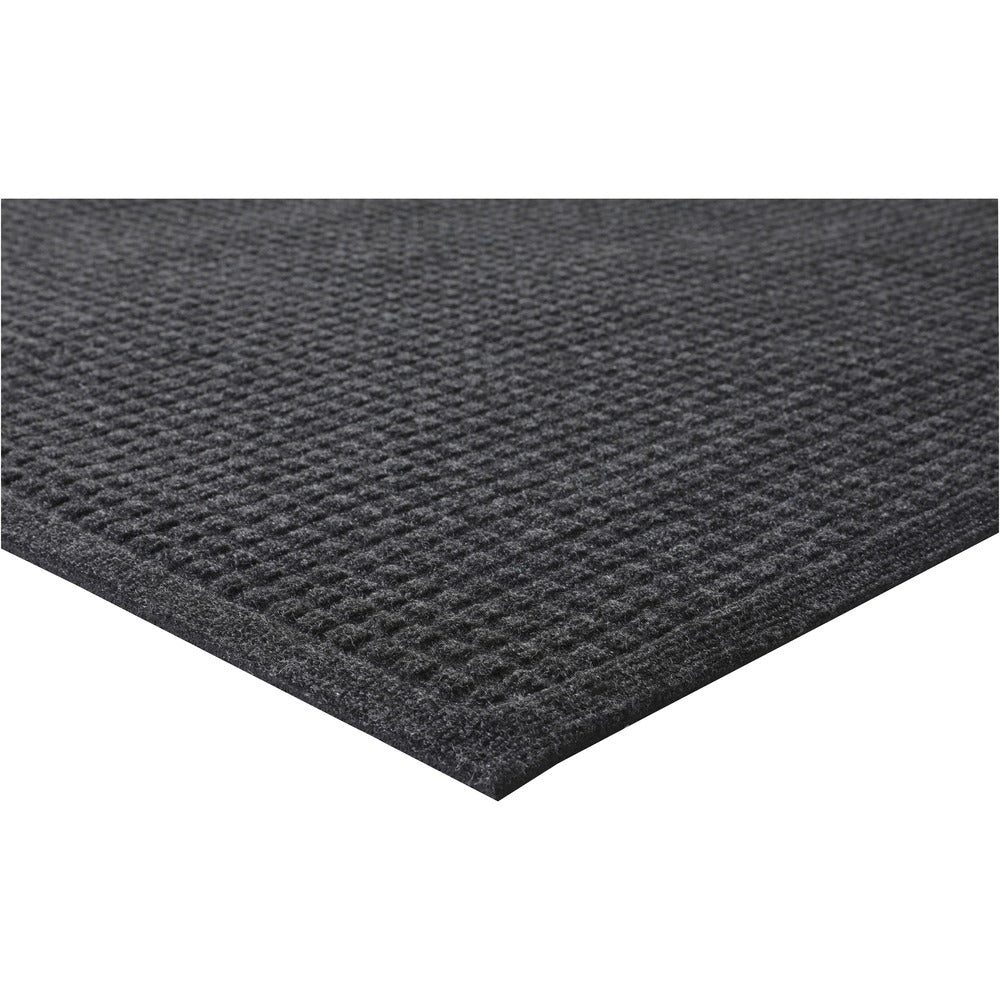 Image of Genuine Joe Indoor Floor Mats, 2'x3', Charcoal Gray
