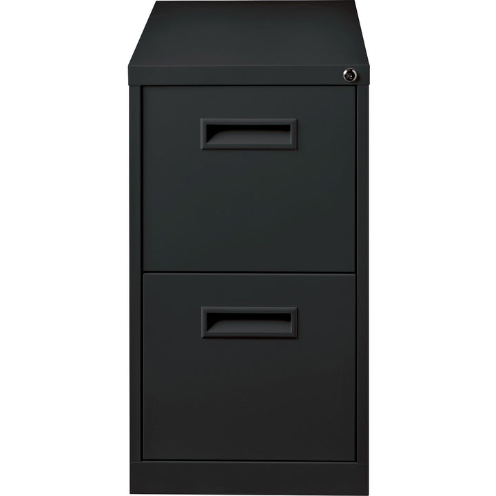 Image of Lorell Mobile Pedestal, Recessed Pull, F/F, 15"x22-7/8"x28", Black