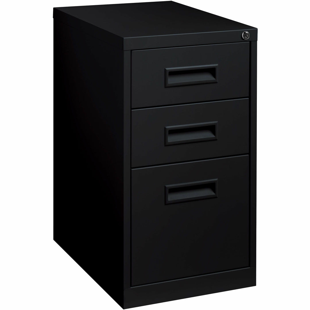 Image of Lorell Mobile Pedestal, B/B/F,15"x22"x27-3/4", Black