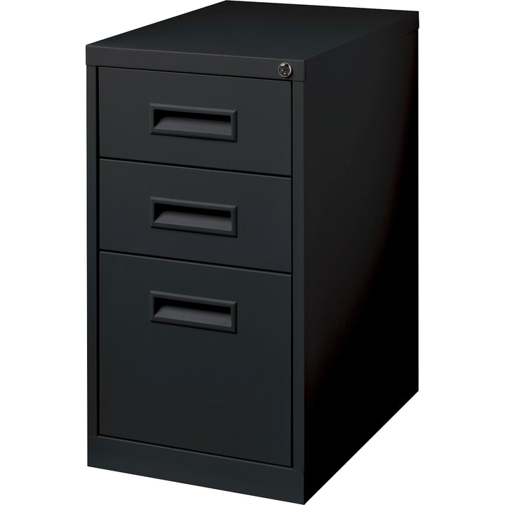 Image of Lorell Mobile Pedestal, B/B/F,15"x22"x27-3/4", Black