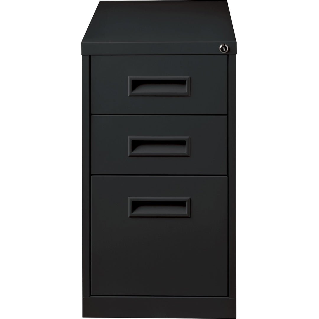 Image of Lorell Mobile Pedestal, B/B/F,15"x22"x27-3/4", Black