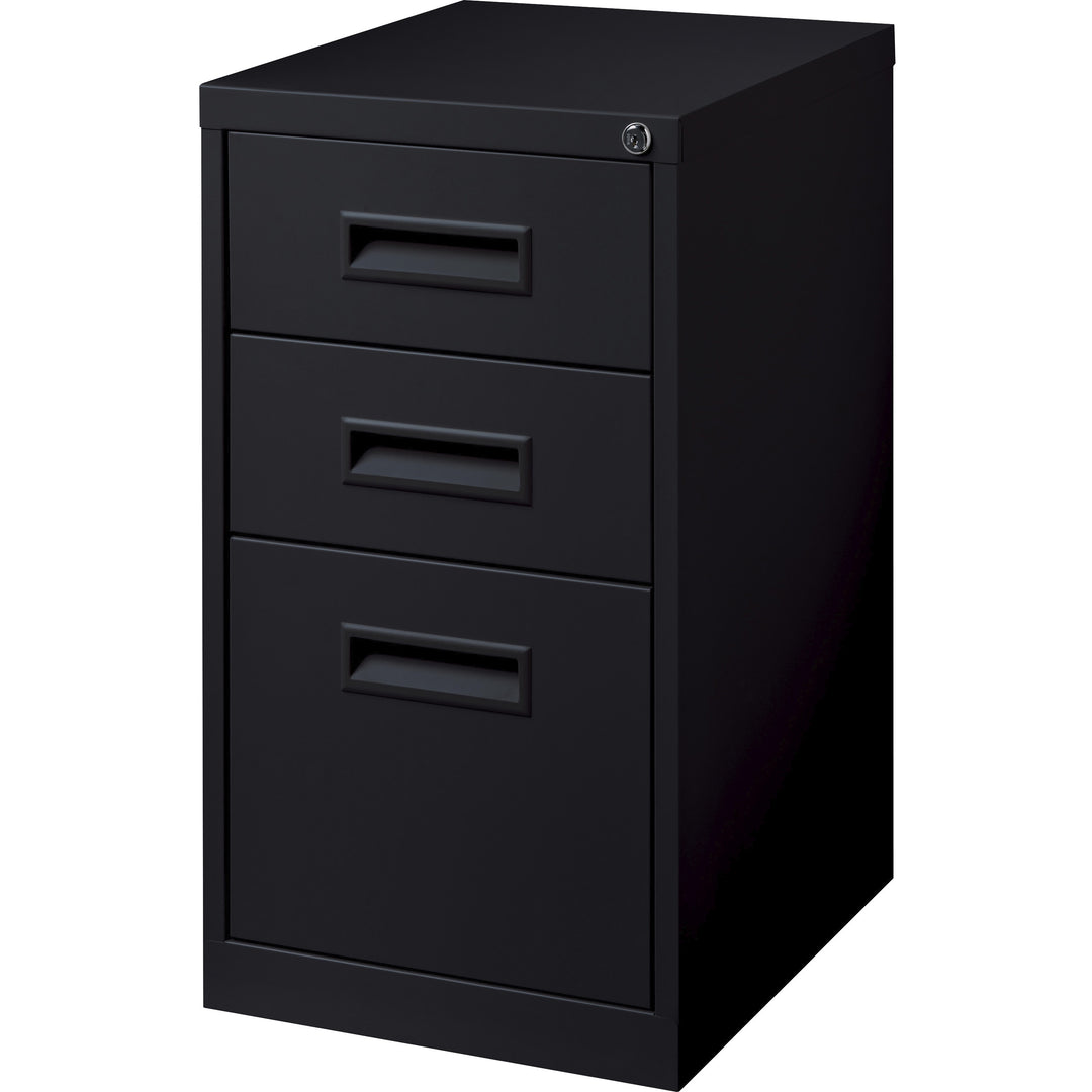 Image of Lorell Mobile Pedestal, B/B/F,15"x19"x27-3/4", Black