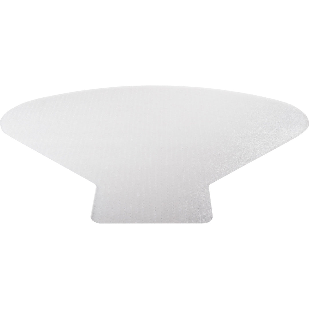 Image of Lorell L-Workstation Chairmat, Med. Pile,60"x66", Lip 20"x12", CL