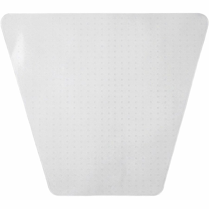 Image of Lorell 69156 Corner Workstation Chair Mat for Medium-Pile Carpet, 48" x 60"