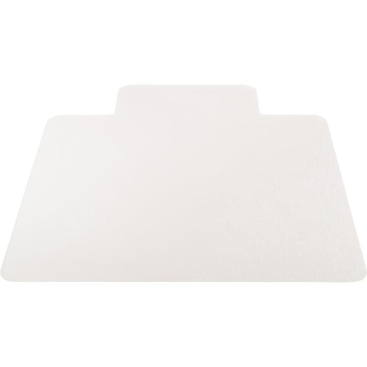 Image of Lorell Hard Floor Chairmat,Str Edge,45"x53",Wide Lip 25"x12",CL