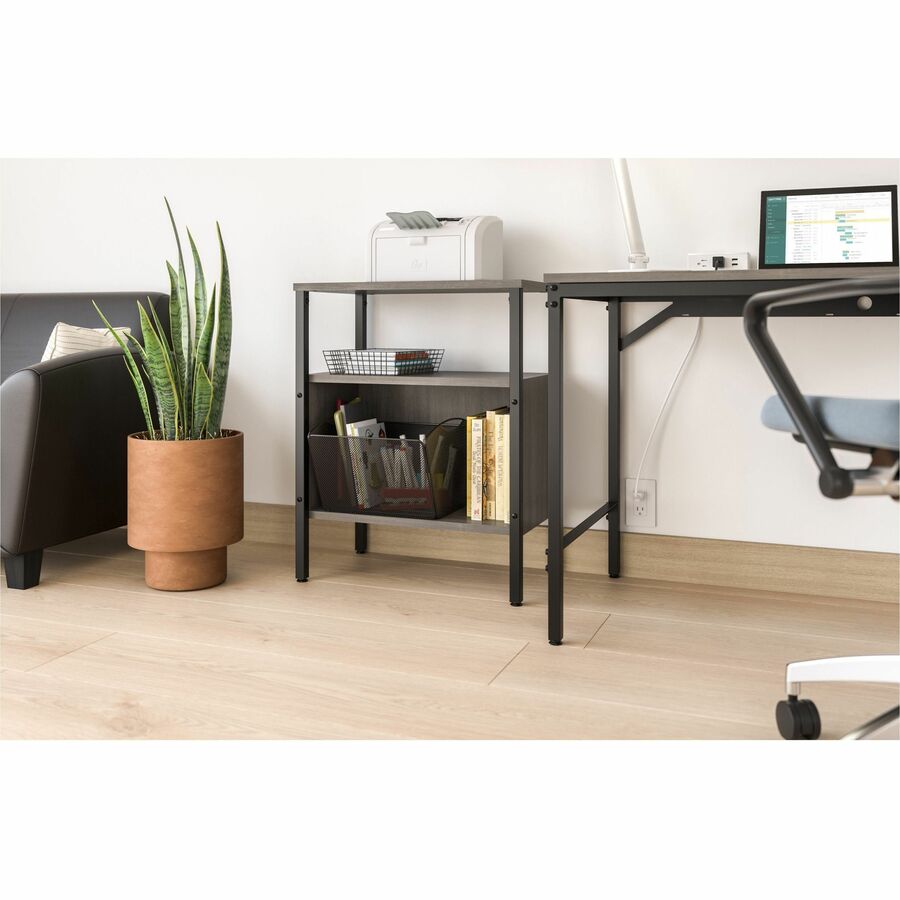 Image of Safco® Onyx Mesh Desktop Tub File, Letter Files, 12.5" X 13.75" X 9.5", Black