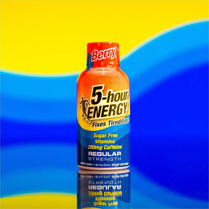 Image of 5-hour ENERGY® Five Hour Energy Drink, 2 oz., 12/PK, Berry Flavored