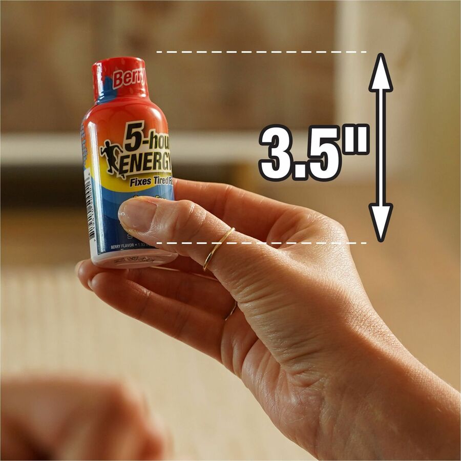 Image of 5-hour ENERGY® Five Hour Energy Drink, 2 oz., 12/PK, Berry Flavored