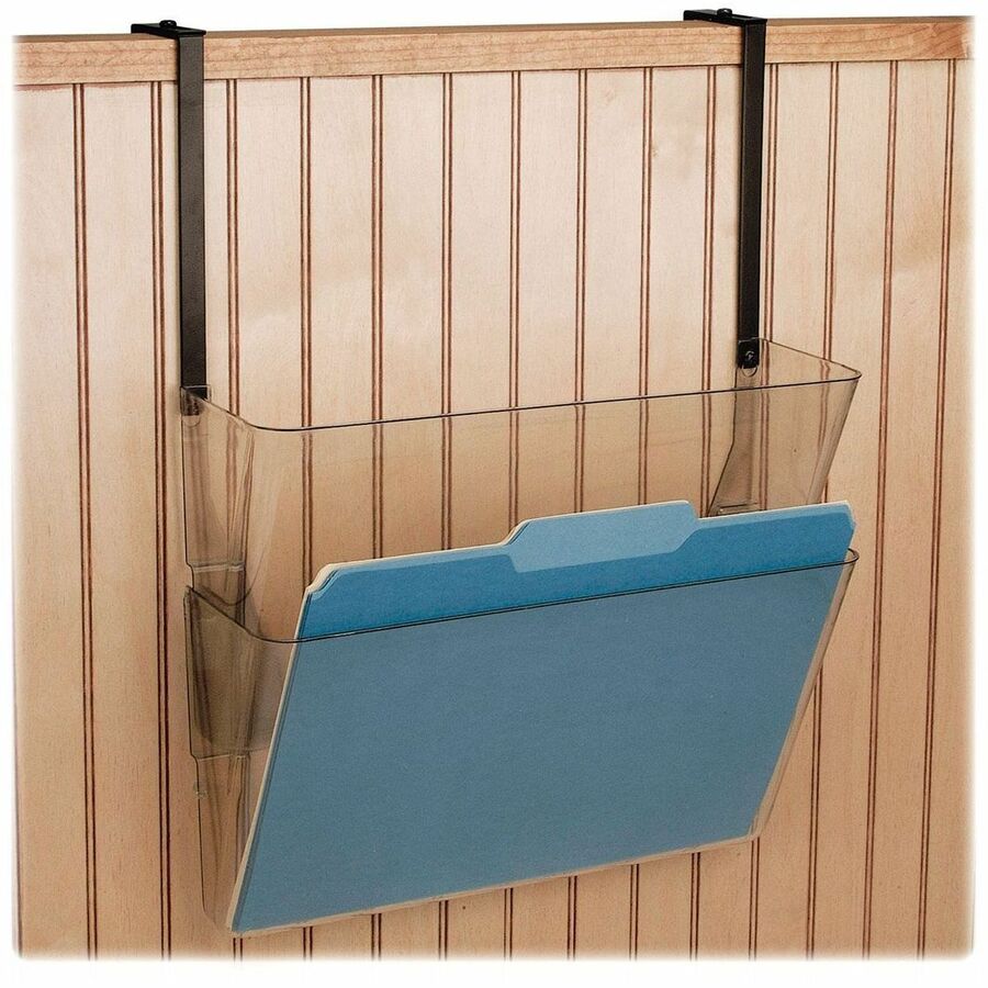 Image of Officemate Wall Files, Letter, 13"x4-1/8"x10-5/8", 2/BX, Clear