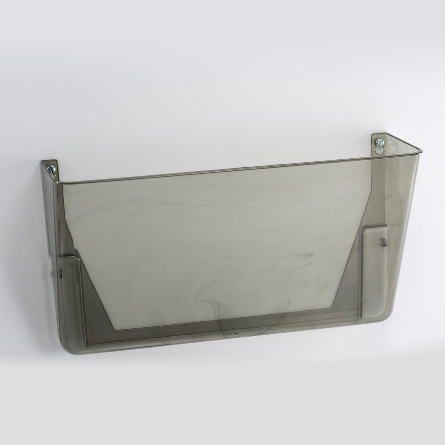 Image of Officemate Wall File, Letter, 13"x4-1/8"x7", Smoke