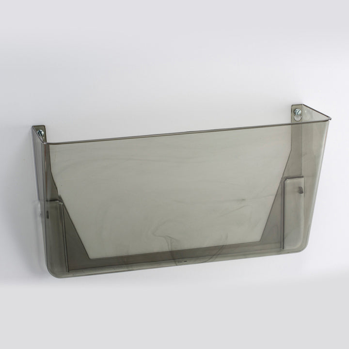 Image of Officemate Wall File, Letter, 13"x4-1/8"x7", Smoke