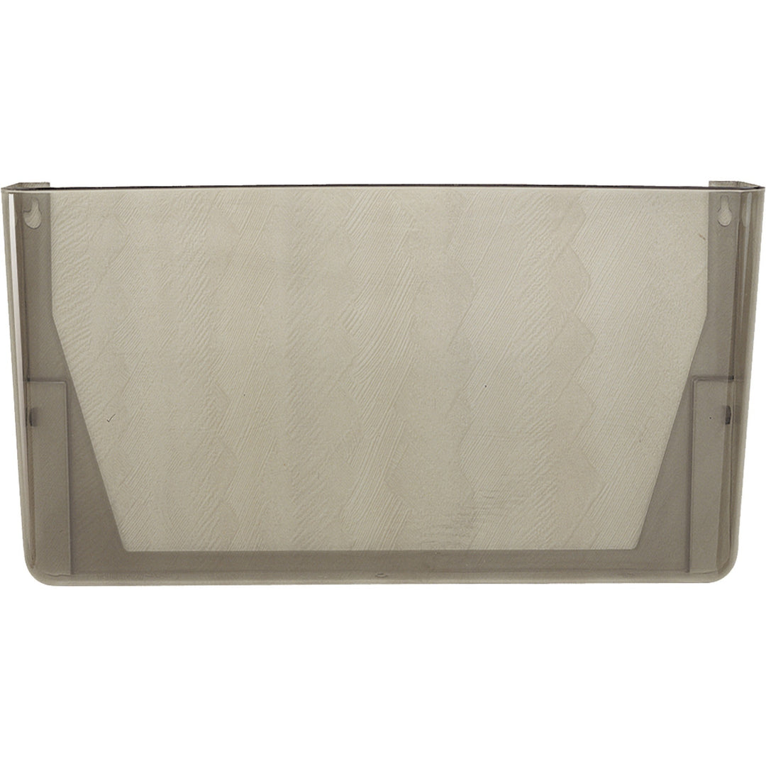 Image of Officemate Wall File, Letter, 13"x4-1/8"x7", Smoke