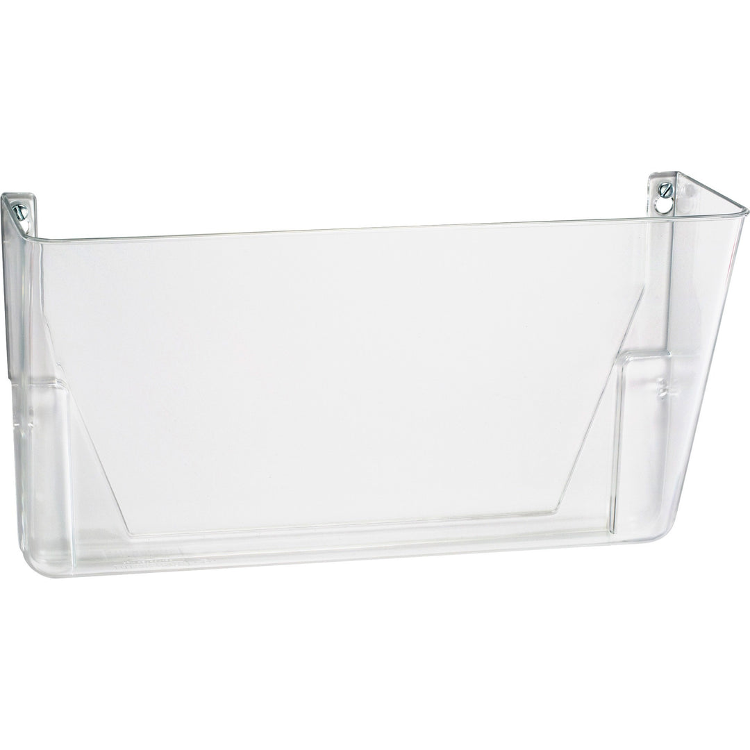 Image of Officemate Wall File, Letter, 13"x4-1/8"x7", Clear