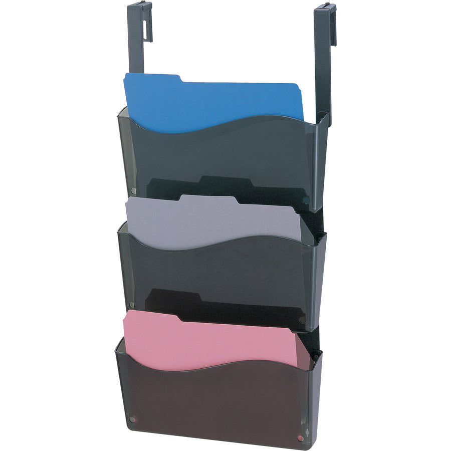 Image of Officemate Wall Files,w/Hanger,Unbreakable,13-3/4"x3"x19-1/2",3/BX,SKE
