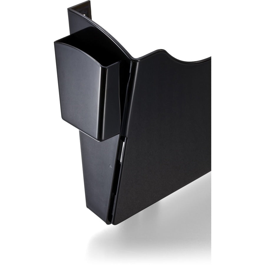 Image of Officemate Starter Filing System,w/4-Pockets,16-5/8"x4-3/4"x23-1/2",BK