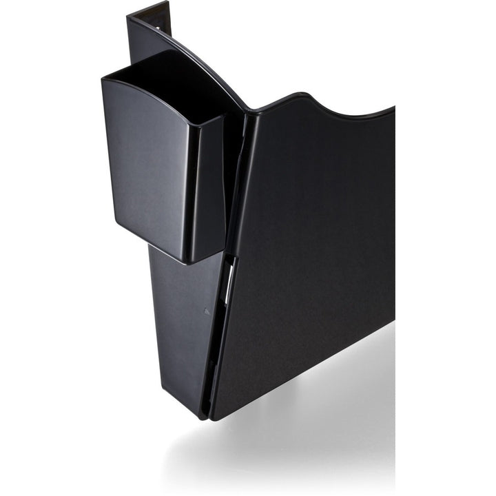 Image of Officemate Starter Filing System,w/4-Pockets,16-5/8"x4-3/4"x23-1/2",BK