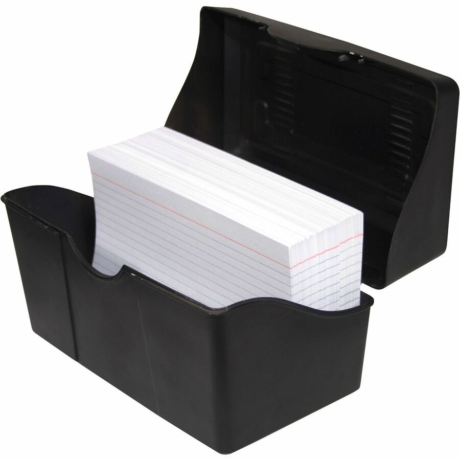 Image of Advantus Index Card Holders, 5"x8", Black