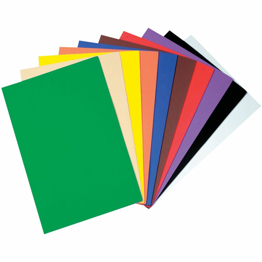 Image of Creativity Street 4318 Wonderfoam Sheets, Craft, 12" H x 9" Width, Assorted, Foam, 10 / Pack