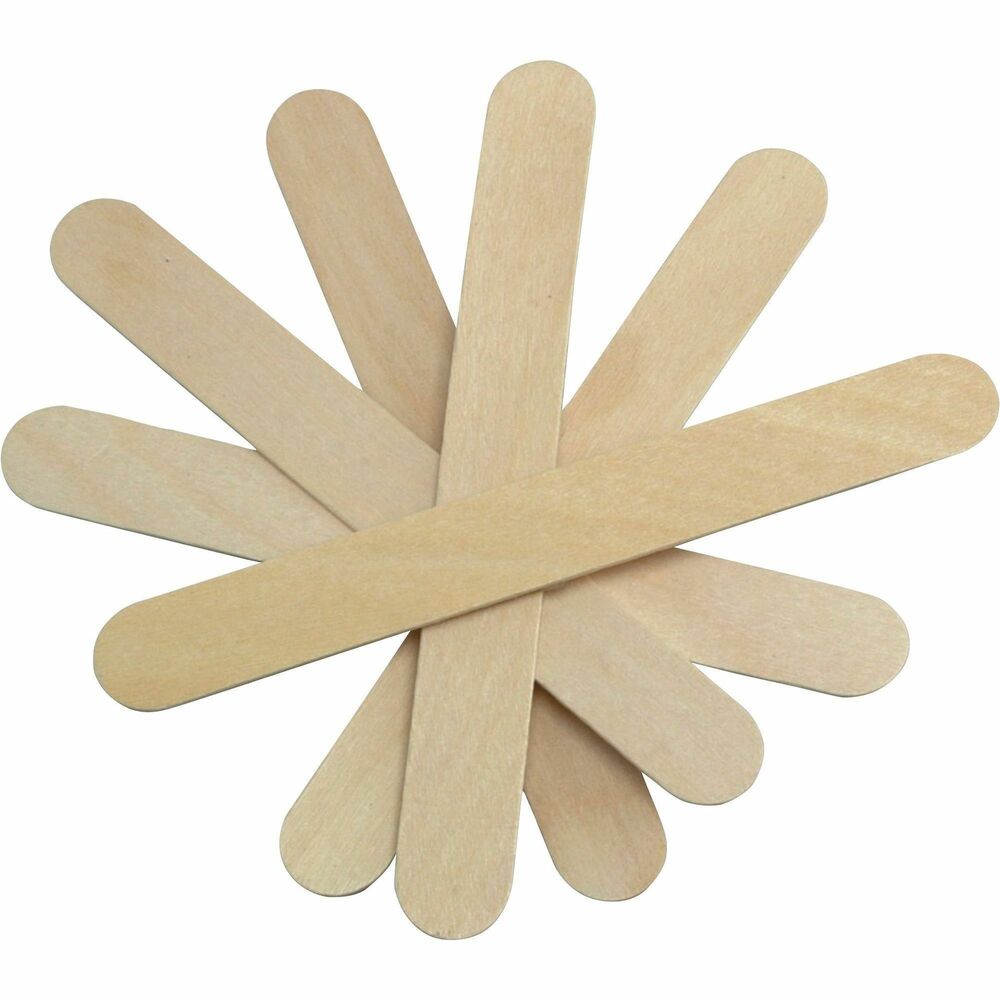 Image of Medline Tongue Blade, 5-1/2", Nonsterile, 500/BX, Wood
