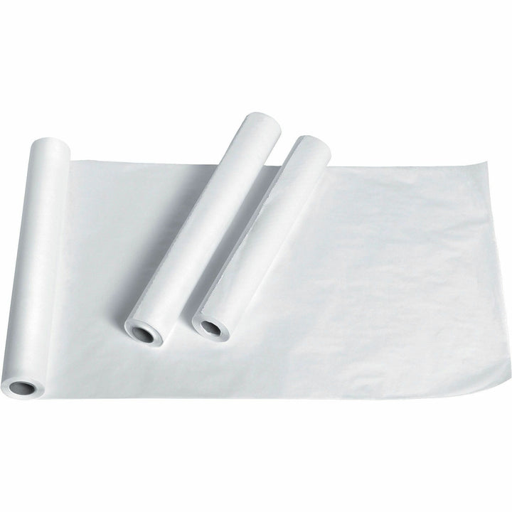 Image of Medline Exam Table Paper, Crepe Finish, 21"x125', 12 RL/BX, White